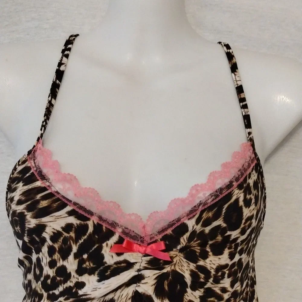 Just Love Sensual Animal Print Negligee Size Medium